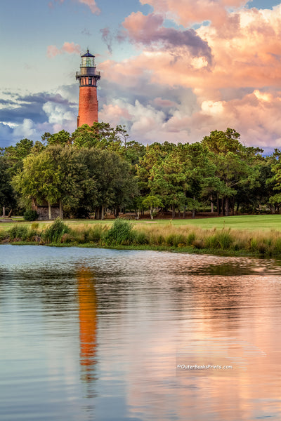 A beautiful afternoon that the Corolla NC lighthouse on the Outer Banks.