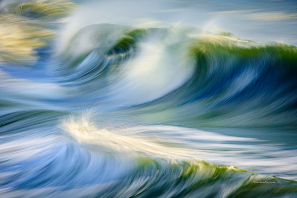 Turbulent surf at Kill Devil Hills after a storm on the Outer Banks of North Carolina.