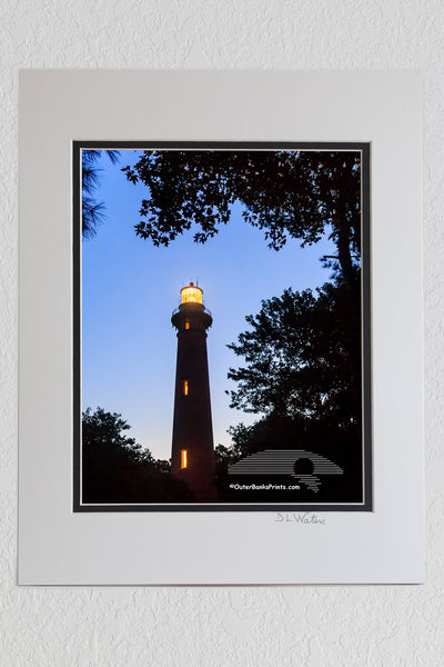 Lighthouse Silhouette Outer Banks Lighthouse
