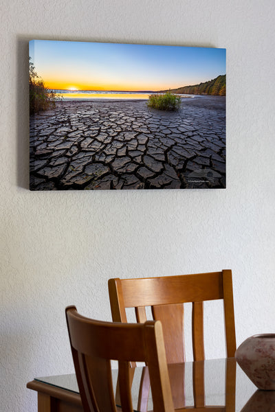 Lake Phelps is the second largest natural lake in North Carolina. It is located about an hour west of the Outer Banks. While fighting a forest fire near by, the lake level was lowered and exposed dugout canoes left by ancient Indians. The oldest of these canoes was built in the same error as the Egyptian pyramids.