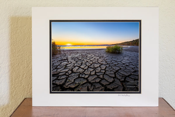 Lake Phelps is the second largest natural lake in North Carolina. It is located about an hour west of the Outer Banks. While fighting a forest fire near by, the lake level was lowered and exposed dugout canoes left by ancient Indians. The oldest of these canoes was built in the same error as the Egyptian pyramids.