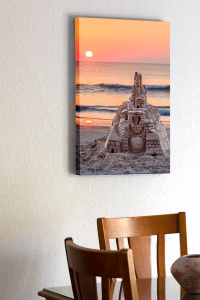 20"x30" x1.5" stretched canvas print hanging in the dining room of