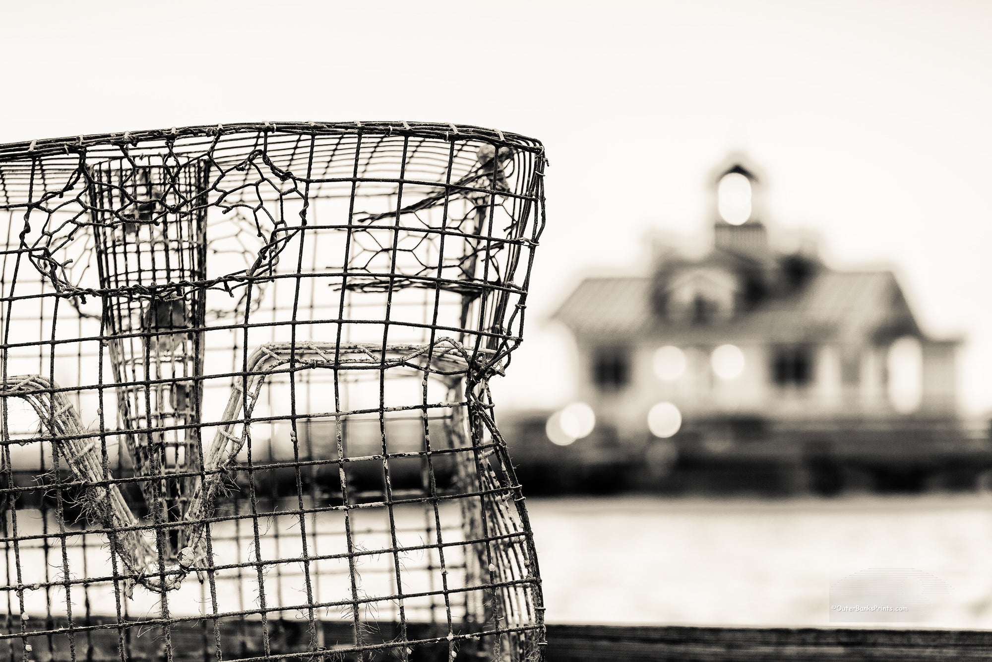 Crab Trap on the Manteo waterfront on Roanoke Island.