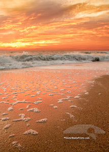 Sunrise over the Atlantic Ocean on the NC coast.