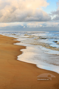 Nags Head beach at sunrise on the Outer Banks.