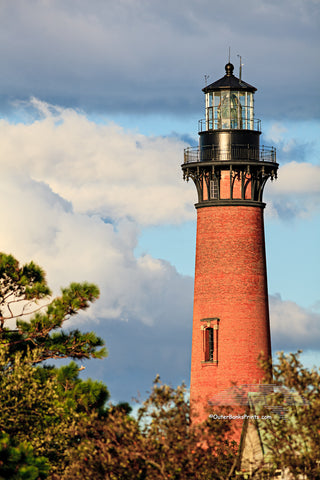 A beautiful afternoon that the Corolla NC lighthouse on the Outer Banks.