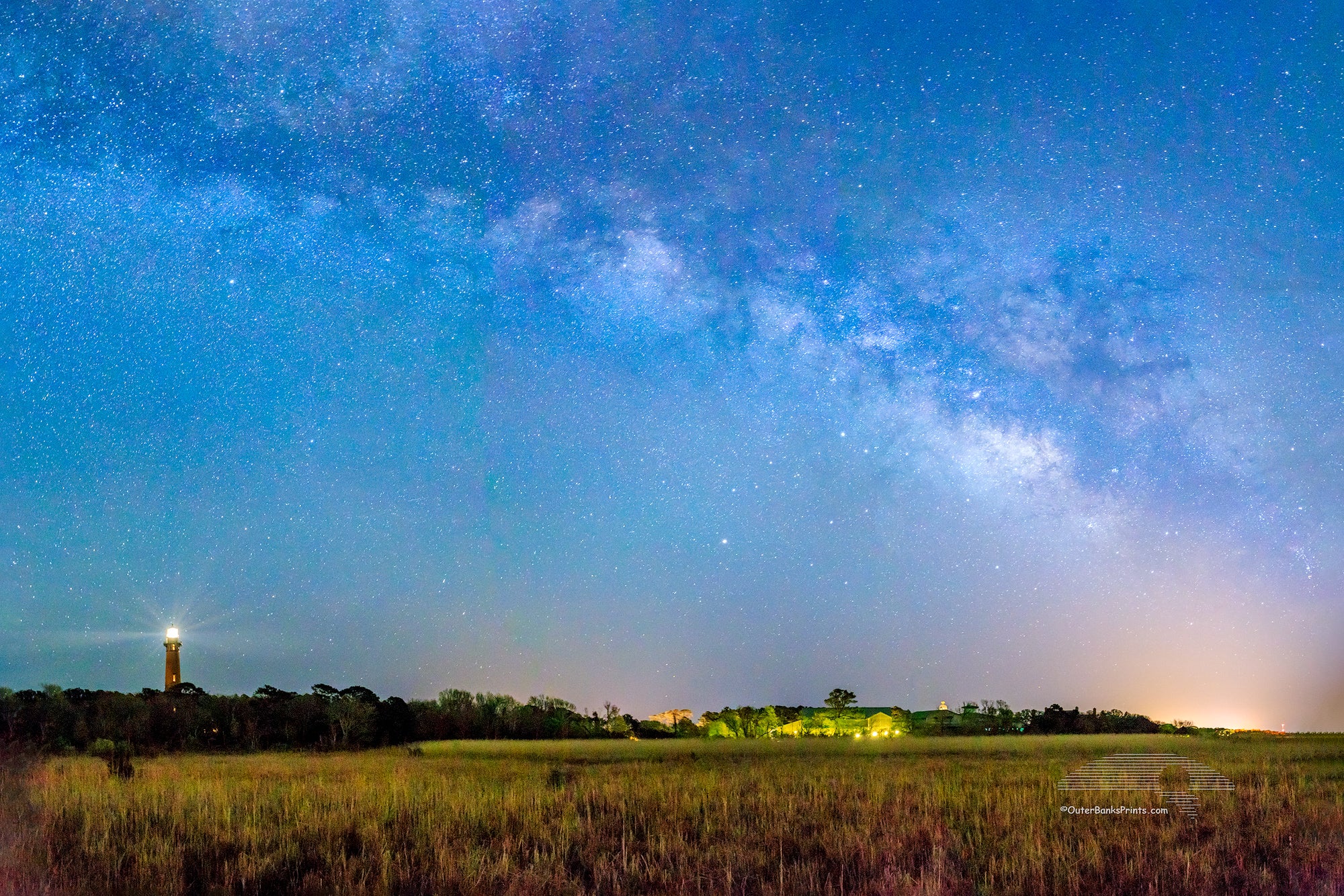 Milkyway galaxy above Corolla on the Outer Banks of NC.